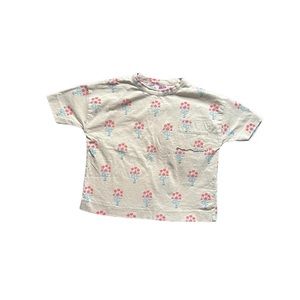 Zara floral t-shirt 12-18 months NWOT